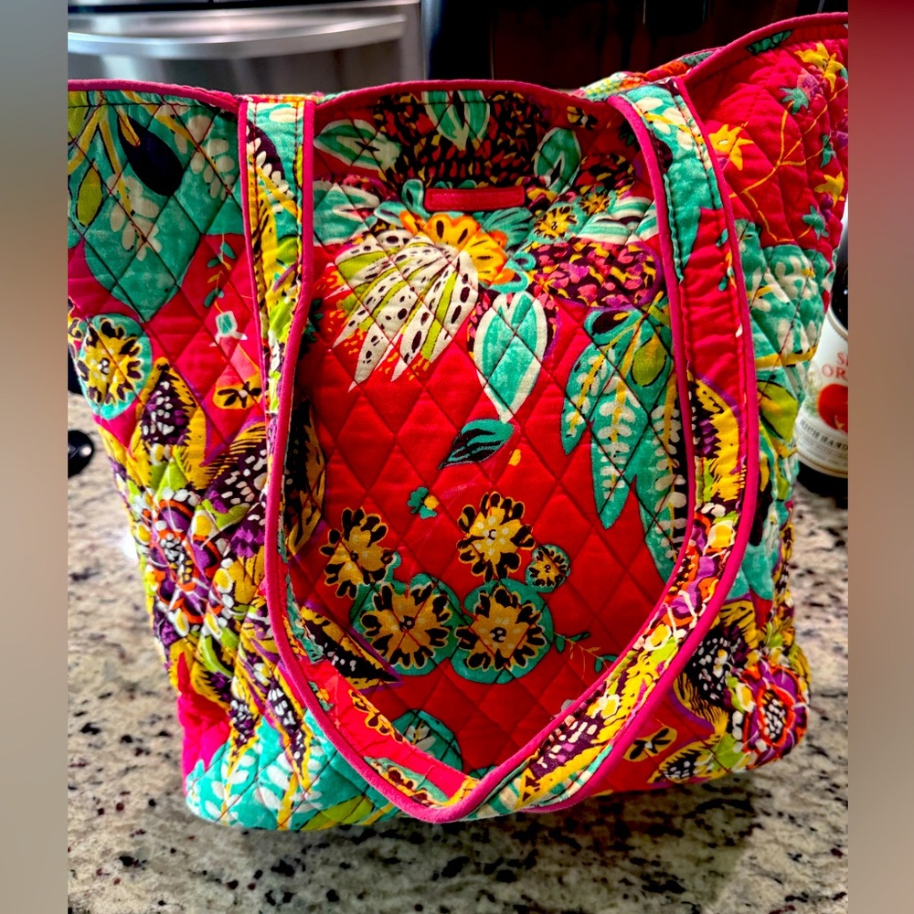 Tropical Pattern Vera Bradley Tote